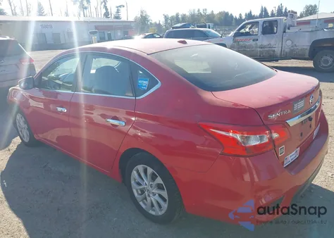 2018 Nissan Sentra Sv из США, поврежденный, VIN 3N1AB7AP5JL642367